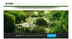 Desktop Screenshot of be-noble.org